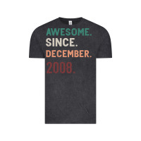 Vintage Black Awesome Since December 2008 Vintage Tee - Bettercallsaul