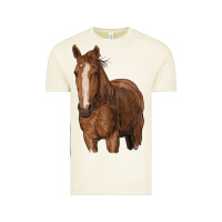 Vintage Arctic brown horse Vintage Tee - RanaPortraitStore