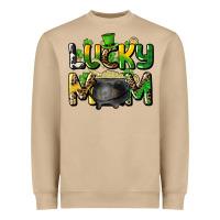 Lucky Mom St. Patrick's Heavyweight Sweatshirt | Teevron