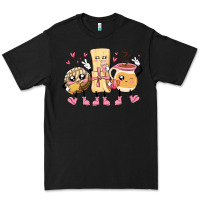 Black mexican pan dulce cartoon characters Premium Tee - MaliasSmallBusiness