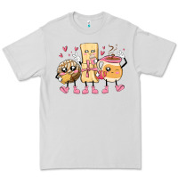 Dove Grey mexican pan dulce cartoon characters Premium Tee - MaliasSmallBusiness