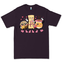 Plum mexican pan dulce cartoon characters Premium Tee - MaliasSmallBusiness
