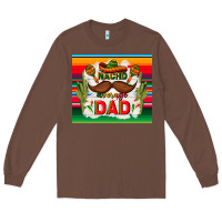 Chestnut nacho average dad father's day Long Sleeve Tee - TumblerDesignByShophia