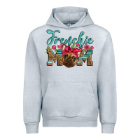 Heather Grey french bulldog mom Urban Hoodie - Artiststas
