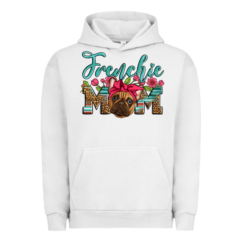 French Bulldog Mom Urban Hoodie by Artiststas | Teevron