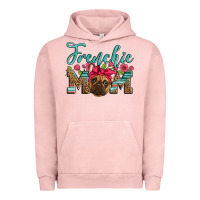 Pigment Salmon french bulldog mom Urban Hoodie - Artiststas