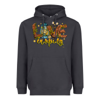 Smoke Love Camping Heavyweight Hoodie - CowhideDigitalArt