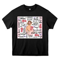 Black self care Heavy Core Tee - MaliasSmallBusiness