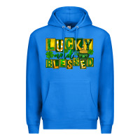 True Royal Lucky and blessed St. Patricks Day Premium Hoodie - FaDigitalArtStudio