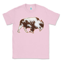 Bubblegum Pink Cowhide Bison Silhouette Classic Tee - Bettercallsaul