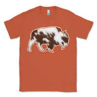 Copper Cowhide Bison Silhouette Classic Tee - Bettercallsaul