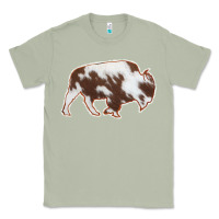 Matcha Cowhide Bison Silhouette Classic Tee - Bettercallsaul