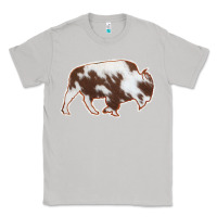 Moon Dust Cowhide Bison Silhouette Classic Tee - Bettercallsaul