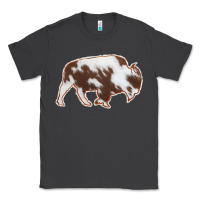 Smoke Cowhide Bison Silhouette Classic Tee - Bettercallsaul