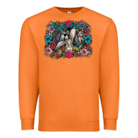 Carrot Happy Easter Premium Sweatshirt - CowhideDigitalArt