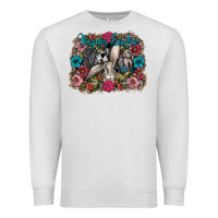 Oatmeal Heather Happy Easter Premium Sweatshirt - CowhideDigitalArt