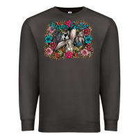 Smoke Happy Easter Premium Sweatshirt - CowhideDigitalArt