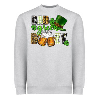Bad Green Boozy St. Patrick's Day Heavyweight Sweatshirt | Teevron