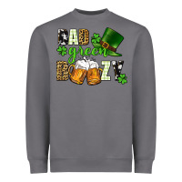 Storm Bad green boozy St. Patrick's Day Heavyweight Sweatshirt - CowGirlArtShop