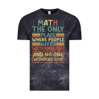 Cloud Black Math The Only Place Where People Buy 69 Watermelons Vintage Tee - Bettercallsaul