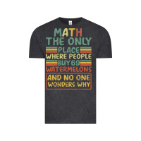 Vintage Black Math The Only Place Where People Buy 69 Watermelons Vintage Tee - Bettercallsaul