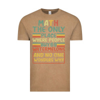 Vintage Coffee Math The Only Place Where People Buy 69 Watermelons Vintage Tee - Bettercallsaul