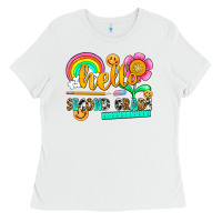 White hello second grade Ladies Tee - NancyCooperArtShop