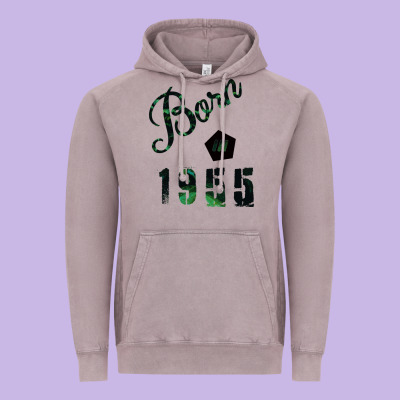 Born In 1955 Vintage Hoodie Designed By Bettercallsaul