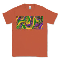 Copper Mardi gras colors with leopard Classic Tee - RanaPortraitStore