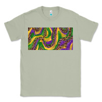 Matcha Mardi gras colors with leopard Classic Tee - RanaPortraitStore
