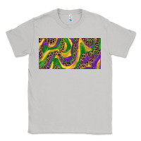 Moon Dust Mardi gras colors with leopard Classic Tee - RanaPortraitStore