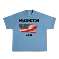 Pebble Blue Washington Urban Heavy Tee - Bettercallsaul
