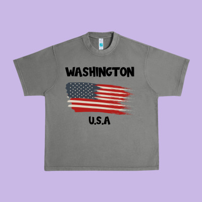 Washington Urban Heavy Tee Designed By Bettercallsaul
