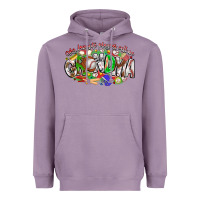 Lavender my favorite platers call me grandma baseball Heavyweight Hoodie - CowhideDigitalArt