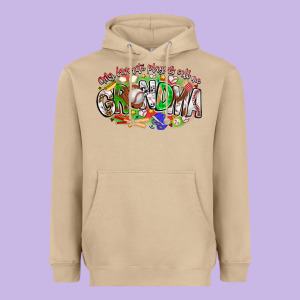 My Favorite Platers Call Me Grandma Baseball Heavyweight Hoodie Designed By Cowhidedigitalart