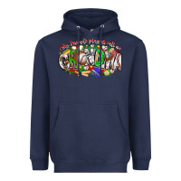 Navy my favorite platers call me grandma baseball Heavyweight Hoodie - CowhideDigitalArt