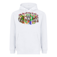 White my favorite platers call me grandma baseball Heavyweight Hoodie - CowhideDigitalArt