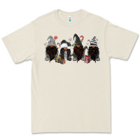 Bone grey christmas afro gnomies Premium Tee - MaliasSmallBusiness