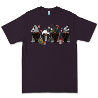Plum grey christmas afro gnomies Premium Tee - MaliasSmallBusiness