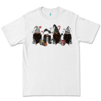 White grey christmas afro gnomies Premium Tee - MaliasSmallBusiness