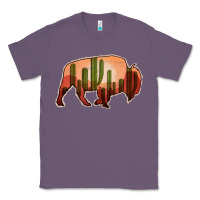 Lavender Cactus Bison Silhouette Classic Tee - Bettercallsaul