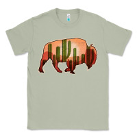 Matcha Cactus Bison Silhouette Classic Tee - Bettercallsaul