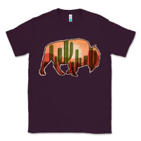 Plum Cactus Bison Silhouette Classic Tee - Bettercallsaul