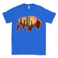 True Royal Cactus Bison Silhouette Classic Tee - Bettercallsaul