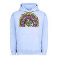Pigment Grape Ice autism awareness heart leopard rainbow Urban Hoodie - Artiststas
