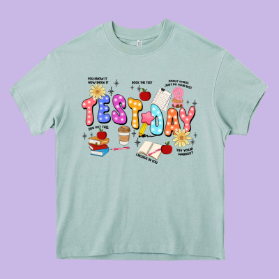 Test Day Heavy Core Tee Designed By Jahusdesignshop