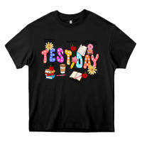 Black test day Heavy Core Tee - JahusDesignShop