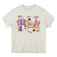 Cream test day Heavy Core Tee - JahusDesignShop