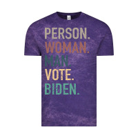 Cloud Purple Person Woman Man Vote Biden Vintage Tee - Bettercallsaul