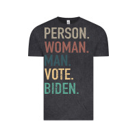 Vintage Black Person Woman Man Vote Biden Vintage Tee - Bettercallsaul